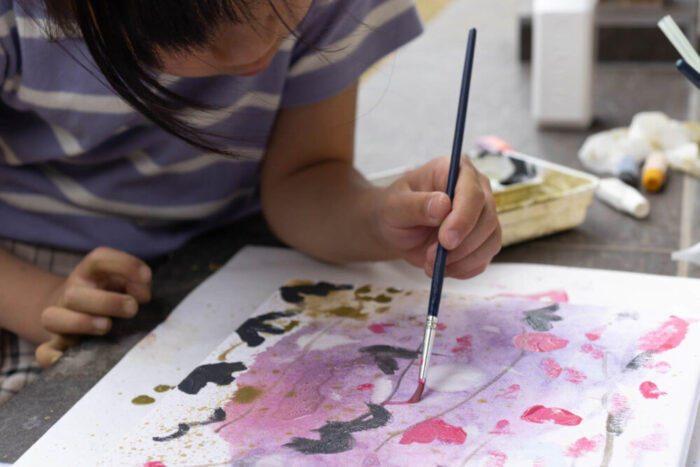 子供のお絵描き