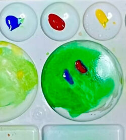 絵の具の混色